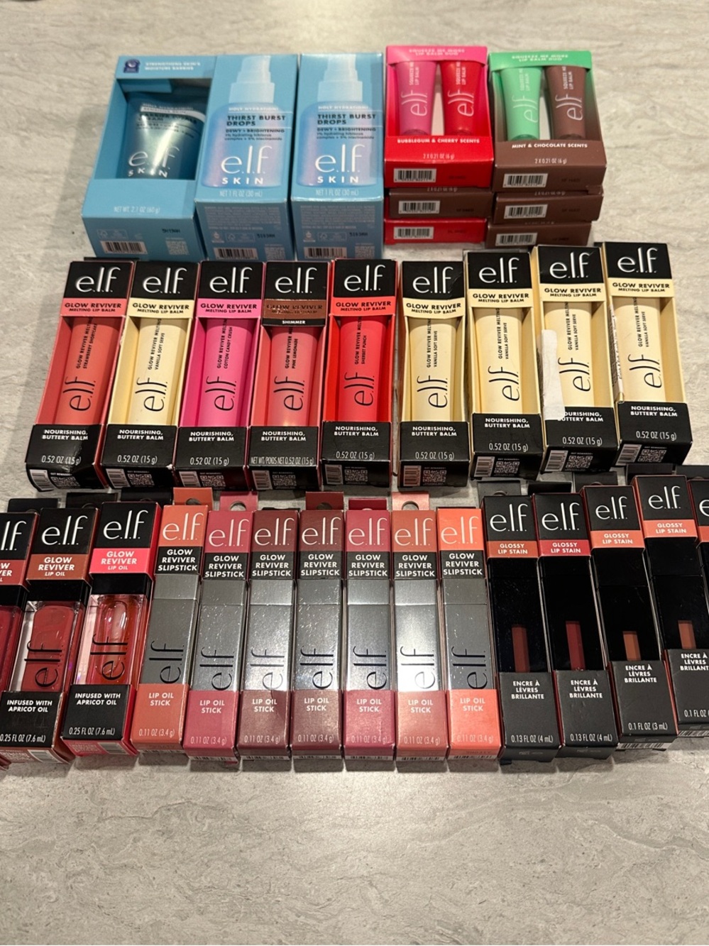 33 Elf Cosmetics Assorted Lipsticks Bundle